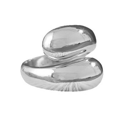 DOUBLE SILVER RING